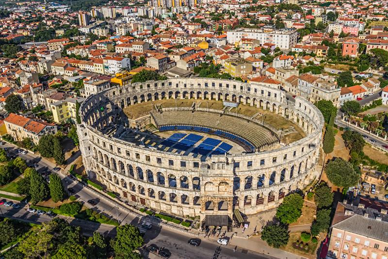 Roman Amphitheatre Pula Croatia